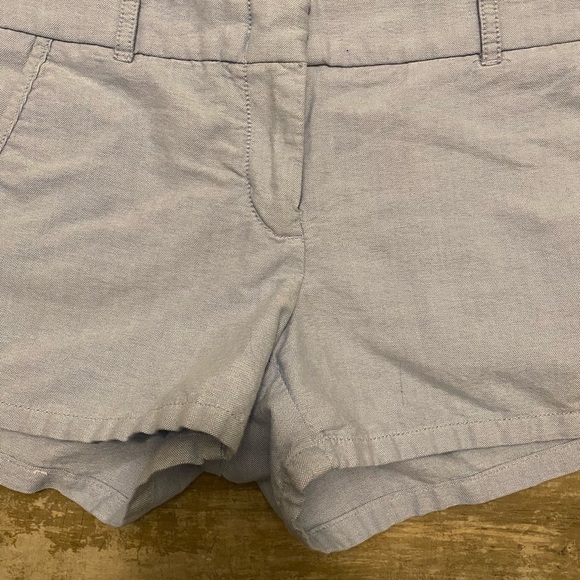 J. Crew Factory blue Oxford shorts - Picture 6 of 9